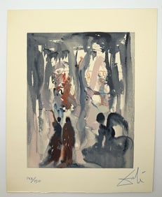 Salvador Dali Dante's Inferno Paradise