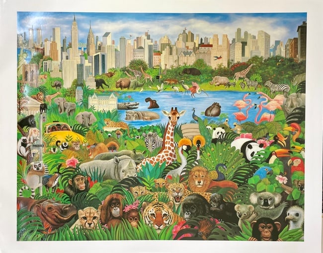 Its a Jungle Out There by Margaret Keane (1 of 1)