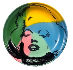 Roy Lichtenstein Comic Bowl 3 by Steve Kaufman