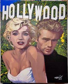 Marilyn and James Hollywood by Bobby Womack