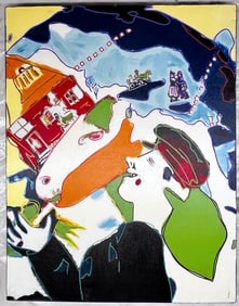 Picasso Painting by Steve Kaufman