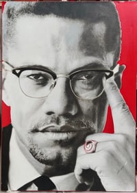 Malcolm X Thinking by Steve Kaufman
