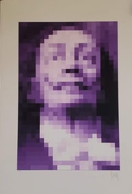 YVARAL, Faces of Dali aka John Piere Vasarely