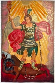ancient Icon Archangel Michael