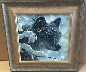 Collin Bogle...Black in White Black Wolf