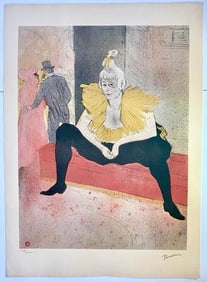 Au Concert for Ault & Wiborg by Henri de Toulouse-Lautrec
