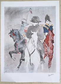 Horses by Henri de Toulouse-Lautrec