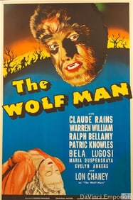 The Wolf Man 1941 Movie Poster Lithograph