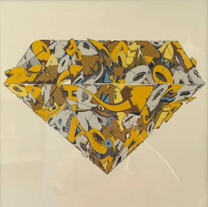 Diamond, 2020 by  Johnathan Schultz,