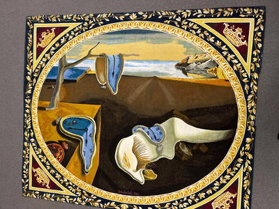 Salvador Dalí’s iconic surrealist masterpiece, The Persistence of Memory