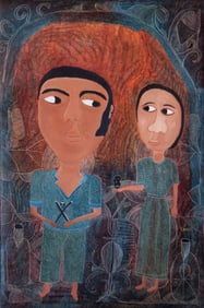Original Haitian Painting -Baby Doc   by Ermistral Charles (Thialy)