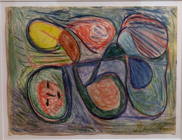Original Haitian Painting by Robert St. Brice Nuance Des Couleaures