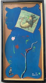 Catfish, Original Haitian Painting