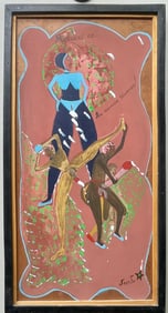 Manuscrit 00, Original Haitian Painting