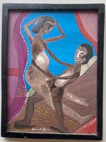 Original Haitian Painting by Gelin Buteau