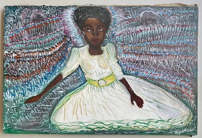 Original Haitian Painting by Angelot Sibert