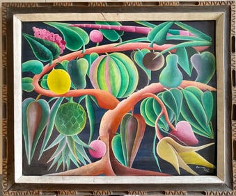 Original Haitian Painting by Edouard Vital