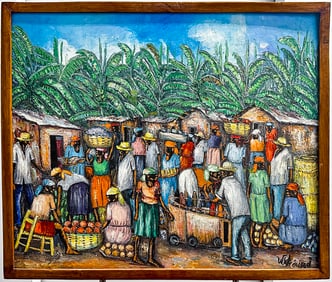 Original Haitian Oil Painting