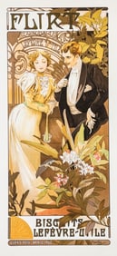 Flirt LeFevre Utile by Alphonse Mucha