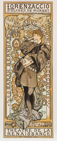 Lorenzaccio by Alphonse Mucha