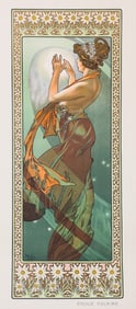 Stars Etoile du Matin North Star by Alphonse Mucha