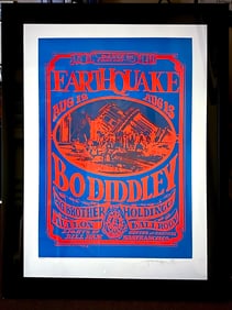 Framed Earthquake by Stanley Mouse