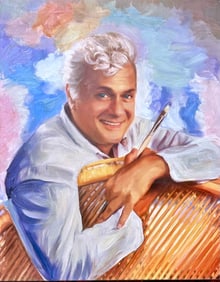 Tony Curtis Self Portrait