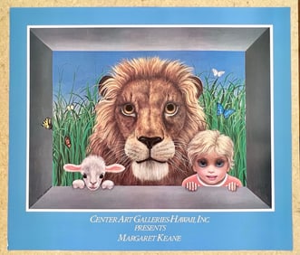 Lion and Lamb by Margaret Keane