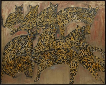Ocelots by Hunt Slonem