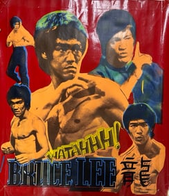 5 Face of Bruce Lee by Steve Kaufman