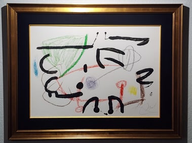 Joan Miro. Titled Maravillas,