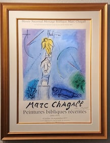 Marc Chagall and is titled " Jacob's Ladder Musee National Message Biblique Marc Chagall"