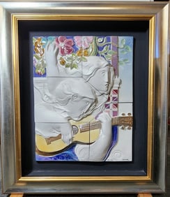 Alvar Sunol. "Couple with Guitar"