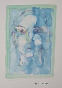 Henry Miller. Titled Blue Face,