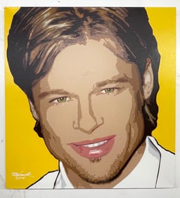 Brad Pitt by Bobby RAW Womack
