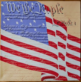 We The People by Steve Kaufman