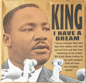 Martin Luther King by Steve Kaufman