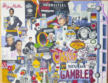 I Love Las Vegas by Steve Kaufman