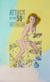 Attack of the Fifty Foot Woman by Steve Kaufman