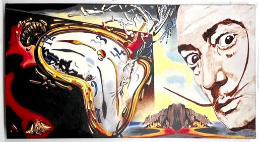 Persistence of Time 22/50 by Steve Kaufman