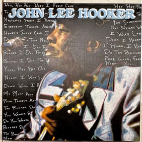 John Lee Hooker by Steve Kaufman