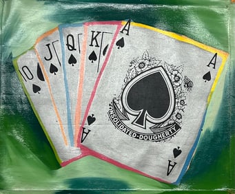 Royal Flush by Steve Kaufman