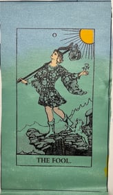 The Fool Tarot Card by Steve Kaufman
