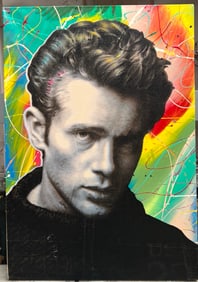James Dean Multi Color by Steve Kaufman
