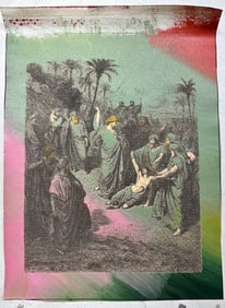 Jesus Healing the Lunatic by Steve Kaufman