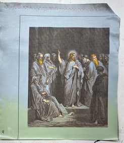 Christ in the Synagogue by Steve Kaufman