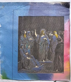 Christ in the Synagogue by Steve Kaufman