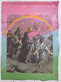 Noah and the Rainbow by Steve Kaufman