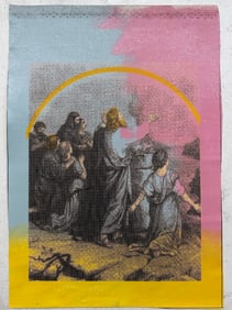 Noah and the Rainbow by Steve Kaufman
