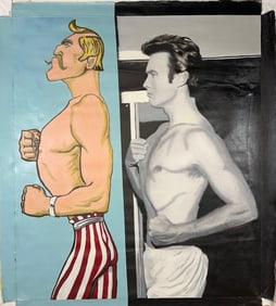 Clint Eastwood by Steve Kaufman